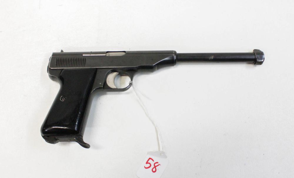 Appraisal: V BERNARDELLI SPORTER MODEL SEMI AUTOMATIC PISTOL lr caliber barrel