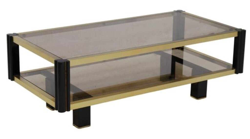 Appraisal: French modern coffee table attributed to Roche Bobois c s