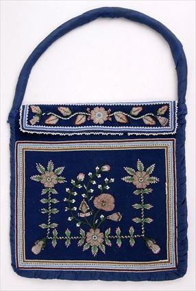 Appraisal: EASTERN WOODLANDS BEADED POUCH x in See Pleasing The Spirits