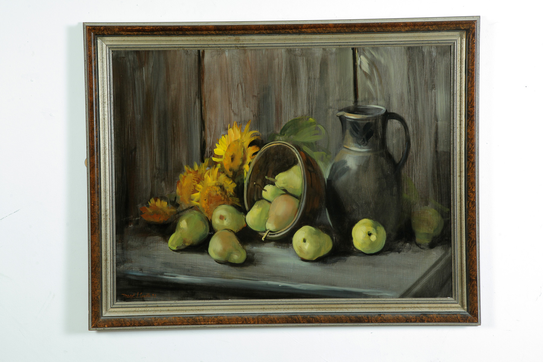 Appraisal: STILL LIFE BY ROBERT J SMITH OHIO CALIFORNIA - Oil