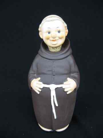 Appraisal: Goebel ''Friar Tuck'' Figural Monk Decanter stylized bee '' tall