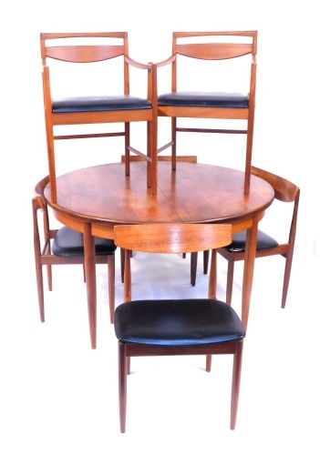 Appraisal: A G-plan teak extending dining table with one loose leaf