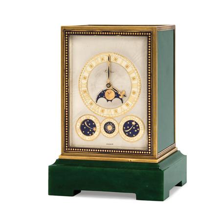 Appraisal: French Art Deco Eight Day Quarter Chiming Clock Estimate -