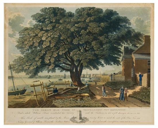 Appraisal: LEHMAN George The Great Treaty Elm of Shackamaxon Now Kensington