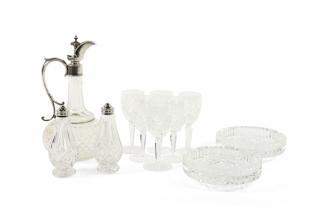 Appraisal: A SET OF WATERFORD CRYSTAL TABLE ARTICLES A SET OF