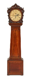 Appraisal: A VICTORIAN CEDAR LONGCASE CLOCK Signed John Holmes London Having