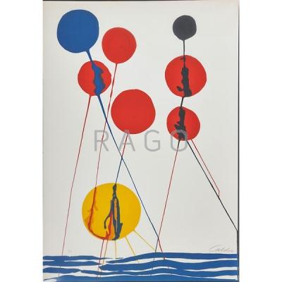 Appraisal: ALEXANDER CALDER Lithograph Condition Report