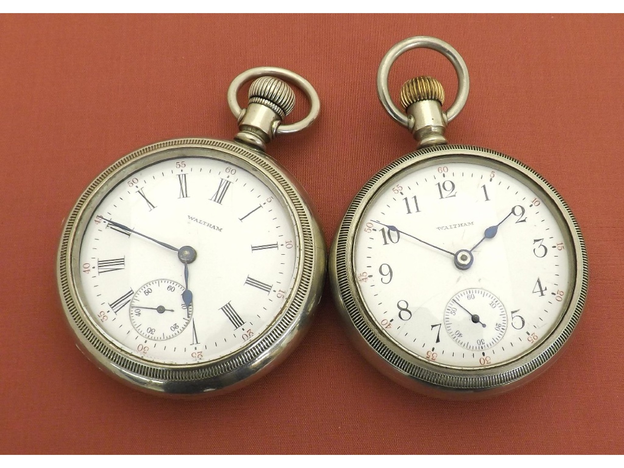 Appraisal: American Waltham Watch Co lever pocket watch jewel movement with