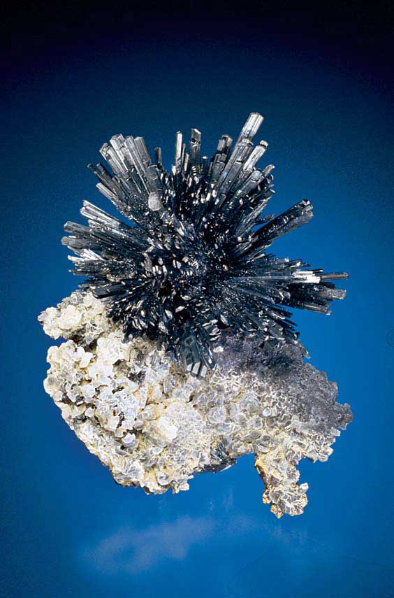 Appraisal: STIBNITE ON CALCITE Herja Mine Baia Mare Romania Mined in