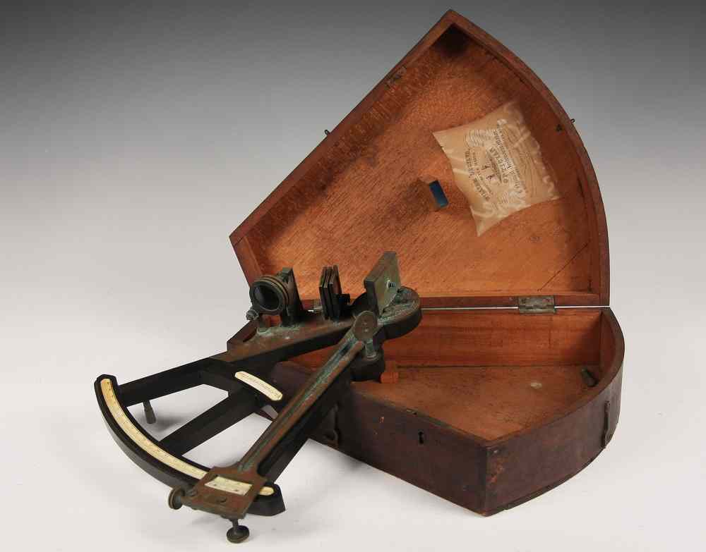 Appraisal: EARLY OCTANT - th c Octant marked 'W Thider Bremerhaven'