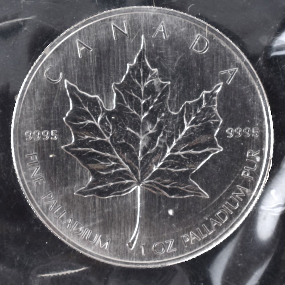 Appraisal: oz Palladium Canada Maple Leaf Coin Canada oz Palladium Maple