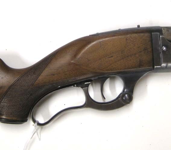 Appraisal: SAVAGE MODEL LEVER ACTION RIFLE - caliber barrel checkered walnut