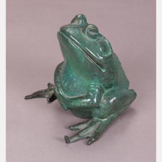 Appraisal: William Mcvey - Frog Bronze Initialed W M on base