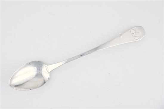 Appraisal: Rare North Carolina coin silver serving spoon by Selph Pyle