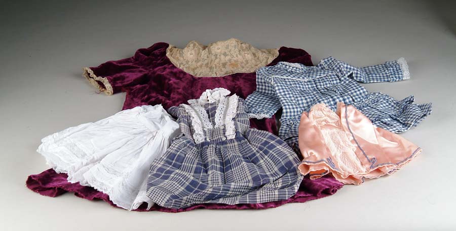 Appraisal: LOT OF DOLL CLOTHES A mix of doll clothes in