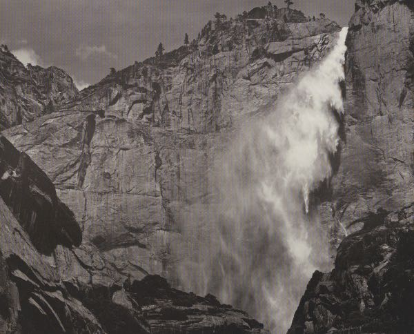 Appraisal: ANSEL ADAMS AMERICAN - x image x sheet Upper Yosemite