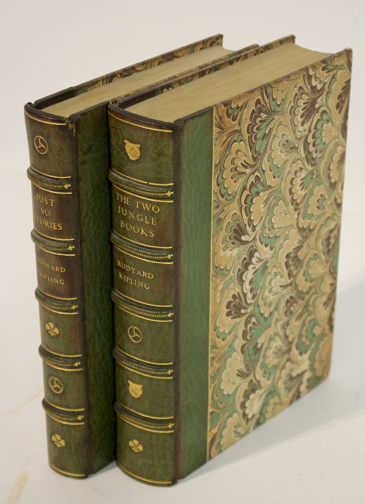 Appraisal: Volumes Rudyard Kipling - London Macmillon Co x inches ESCR