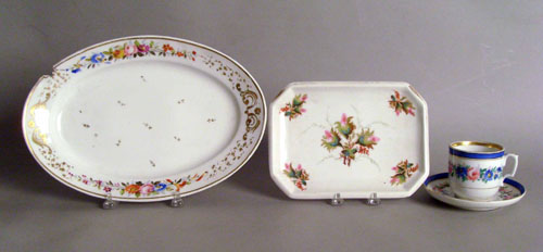 Appraisal: Four pcs of French porcelain