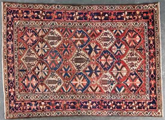 Appraisal: Persian Bahktiari rug Iran modern x Estimate -