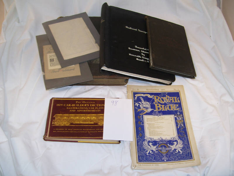 Appraisal: - Railroad Related Book Lot Includes The Original Car-Builder's Dictionary