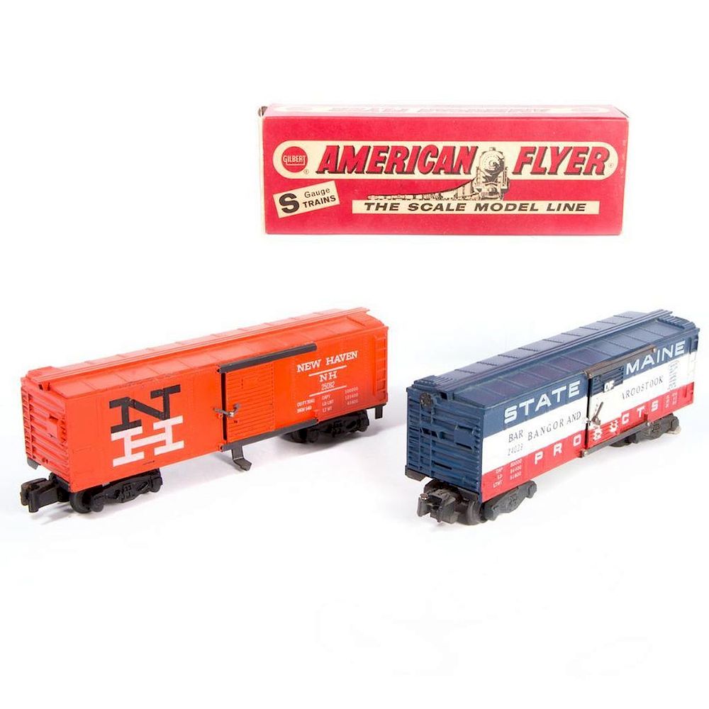 Appraisal: AF S BAR Boxcar and NH Operating Boxcar AF S