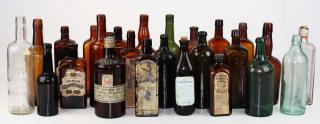 Appraisal: Old Bitters Bottles Some W Labels