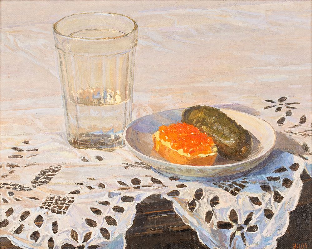 Appraisal: ILYA YATSENKO RUSSIAN B ILYA YATSENKO RUSSIAN B Still Life