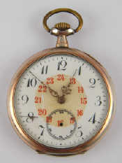 Appraisal: A German standard silver Systeme Glashutte pocket watch case approx