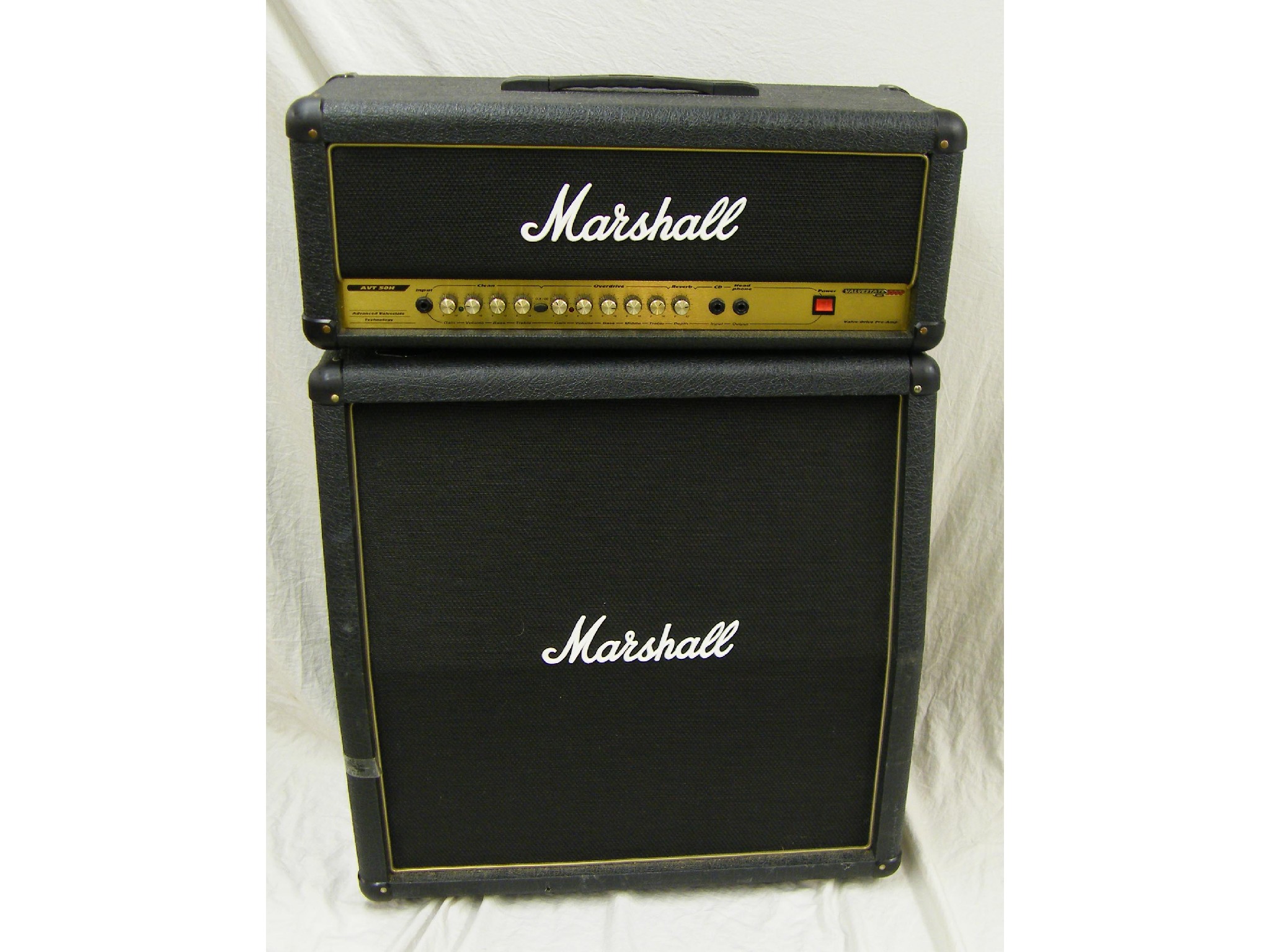 Appraisal: Marshall Valvestate AVT H amplifier head with x AVT speaker