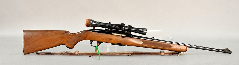 Appraisal: Winchester model semi-auto rifle cal on mag weaver K scope