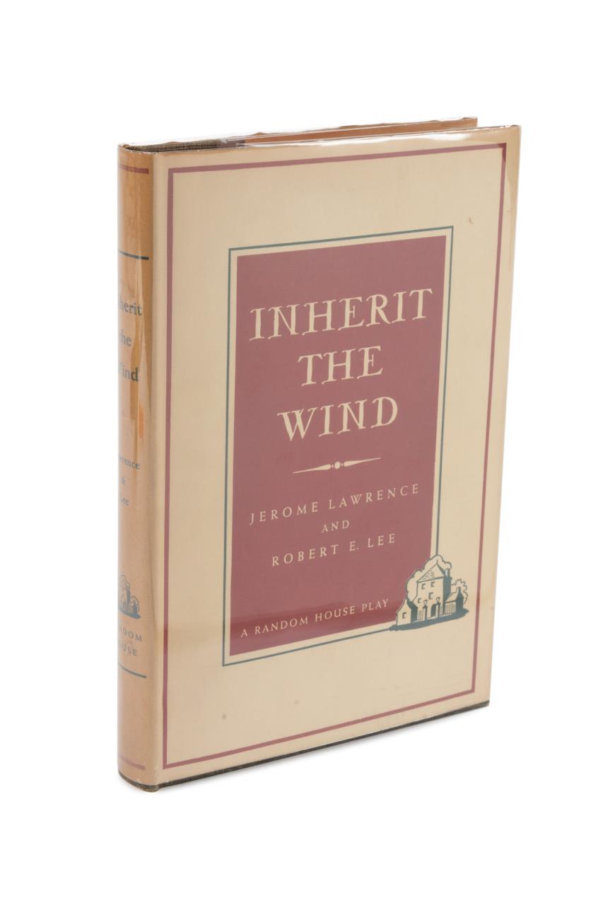 Appraisal: LAWRENCE LEE INHERIT THE WIND FIRST EDITION Jerome Lawrence American