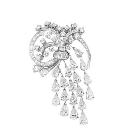 Appraisal: Diamond Brooch Estimate -