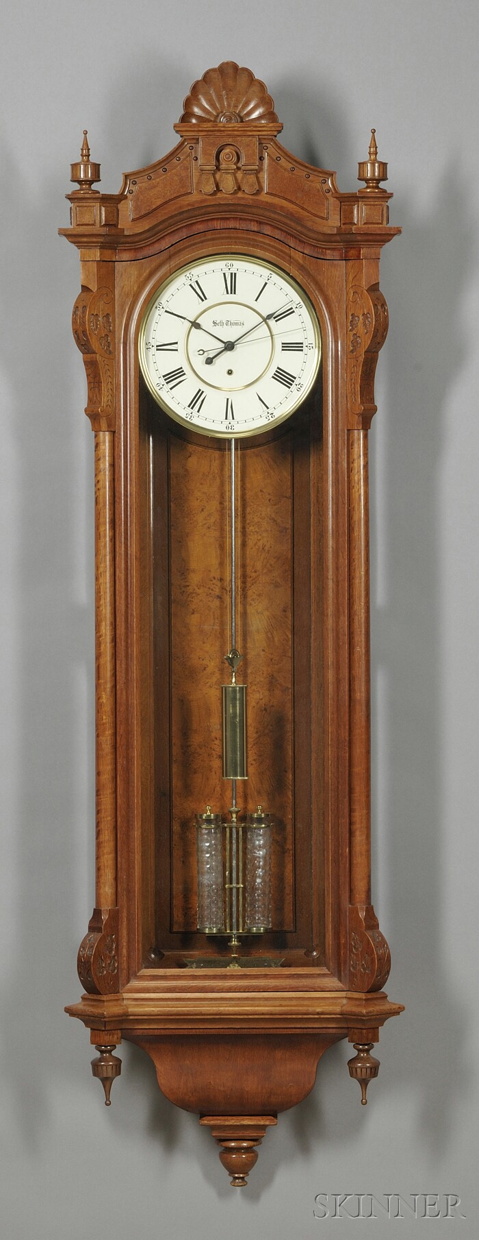 Appraisal: Seth Thomas Regulator No The Seth Thomas Clock Company Thomaston