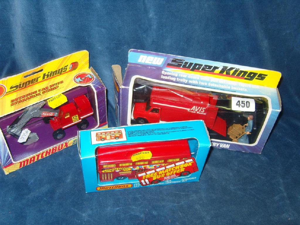 Appraisal: A collection of boxed Matchbox diecast vehicles comprising a Super