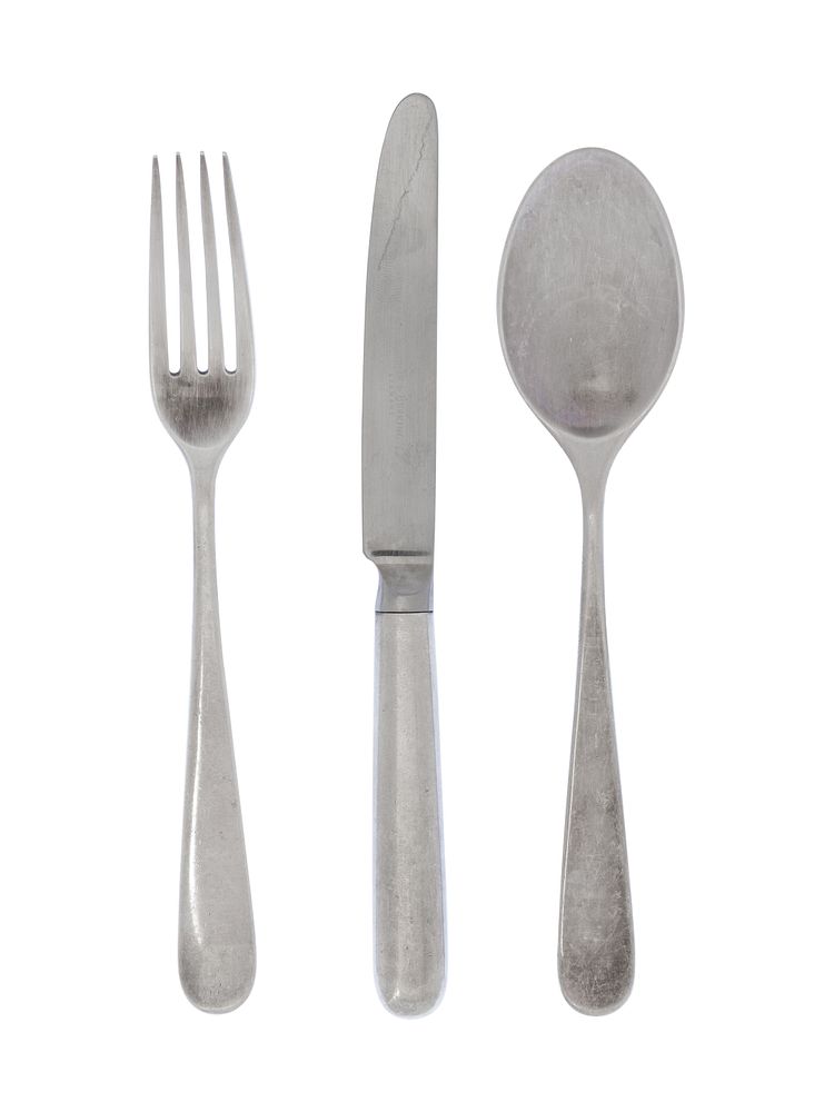 Appraisal: A Modernist German Silver Flatware Service A Modernist German Silver