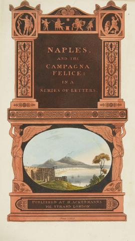 Appraisal: ROWLANDSON THOMAS ENGELBACH LEWIS Naples and the Campagna Felice in