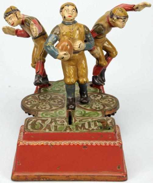 Appraisal: Cast Iron Calamity Mechanical Bank Manufactured by J E Stevens