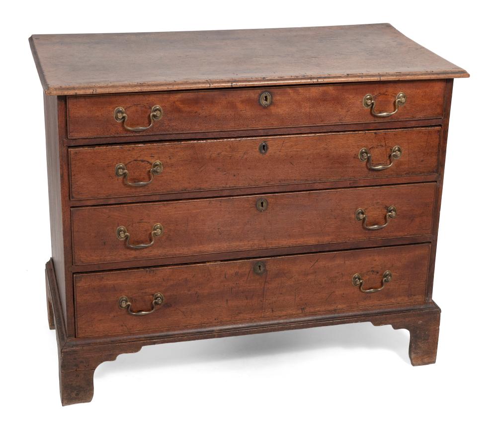 Appraisal: FOUR-DRAWER CHEST AMERICA LATE TH OR EARLY TH CENTURY HEIGHT