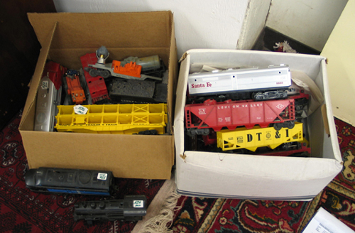 Appraisal: A LARGE COLLECTION OF LIONEL TRAINS track transformer type including