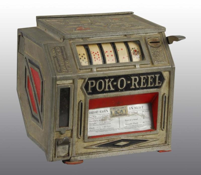 Appraisal: Pok-o-Reel Trade Trade Stimulator Description Groetchen Working Condition Very Good