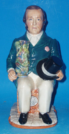 Appraisal: Large Kevin Francis Toby Jug Of Douglas V Tootle Signed