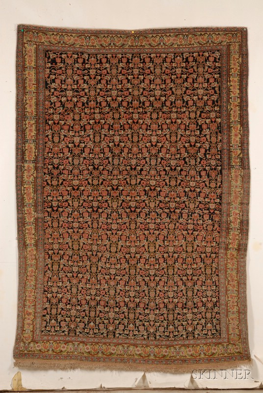 Appraisal: Senneh Rug Northwest Persia second half th century slight end