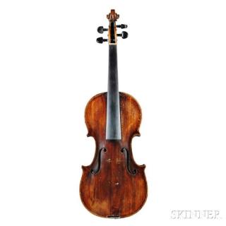 Appraisal: Violin British School c labeled Philippus Brandilioni fecit Brixiae for