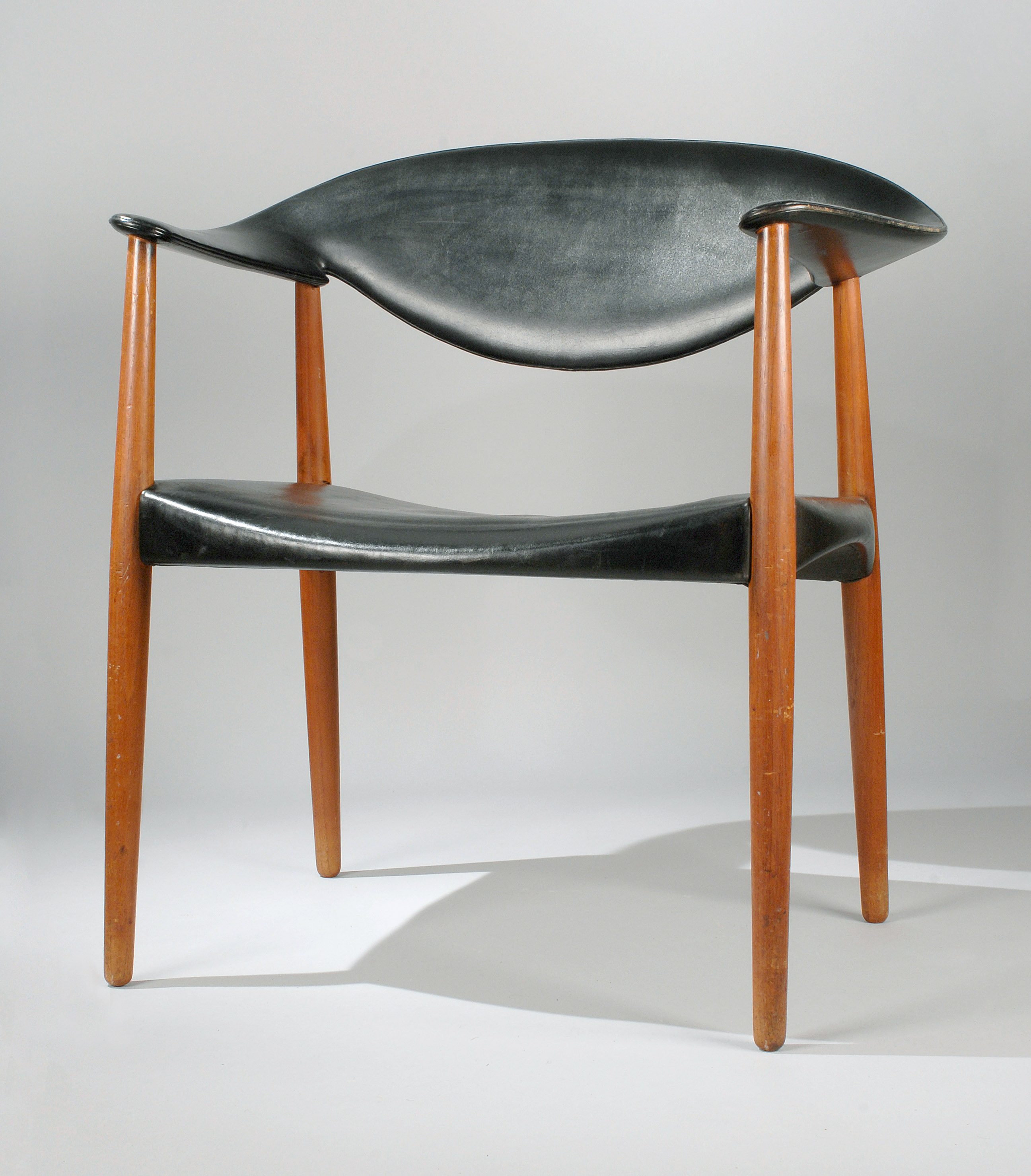 Appraisal: EJNER LARSEN AND AKSEL BENDER MADSEN METROPOLITAN ARMCHAIR Denmark 'sTeak