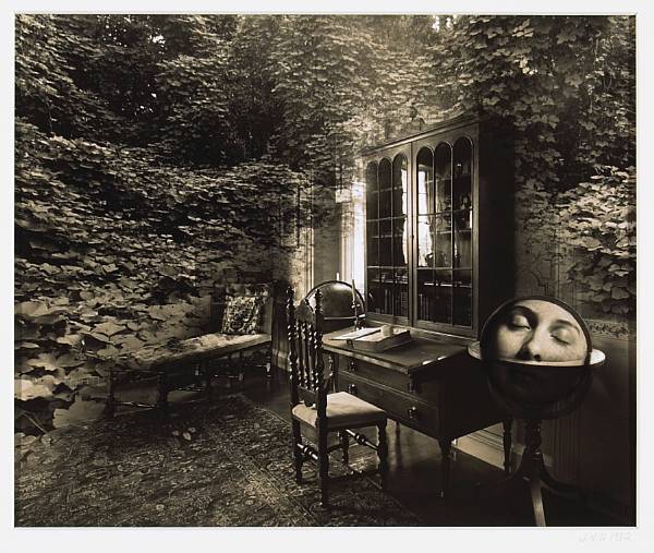 Appraisal: Jerry Uelsmann American born Untitled Toning Experience Untitled Kudzu Library