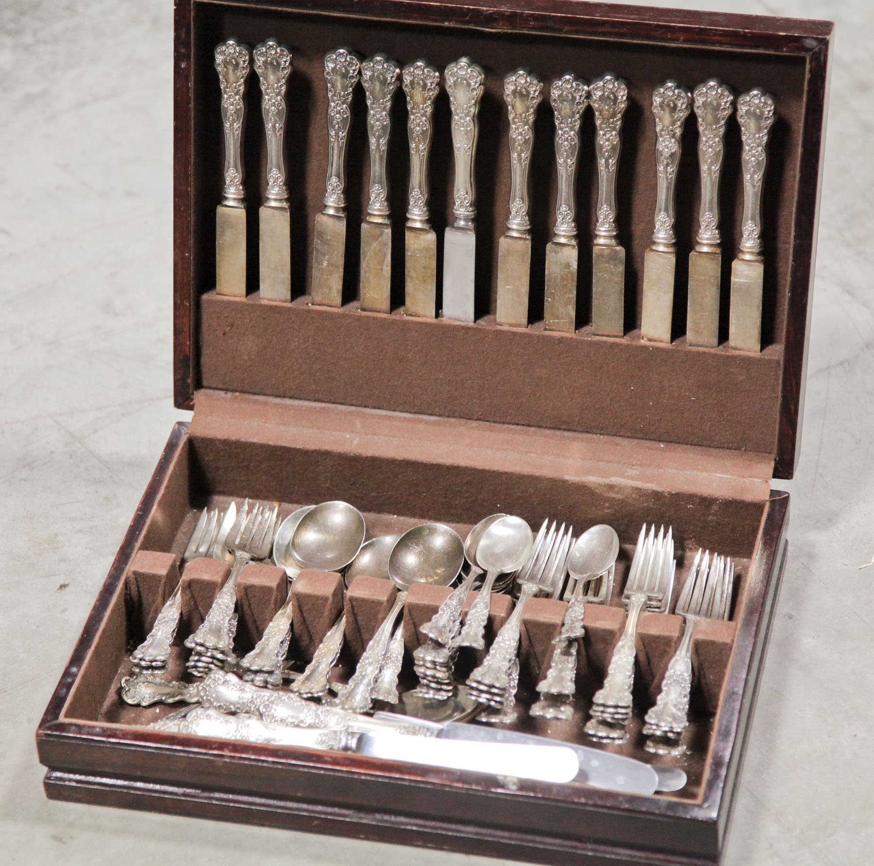 Appraisal: SET OF GORHAM STERLING SILVER FLATWARE Providence Rhode Island early