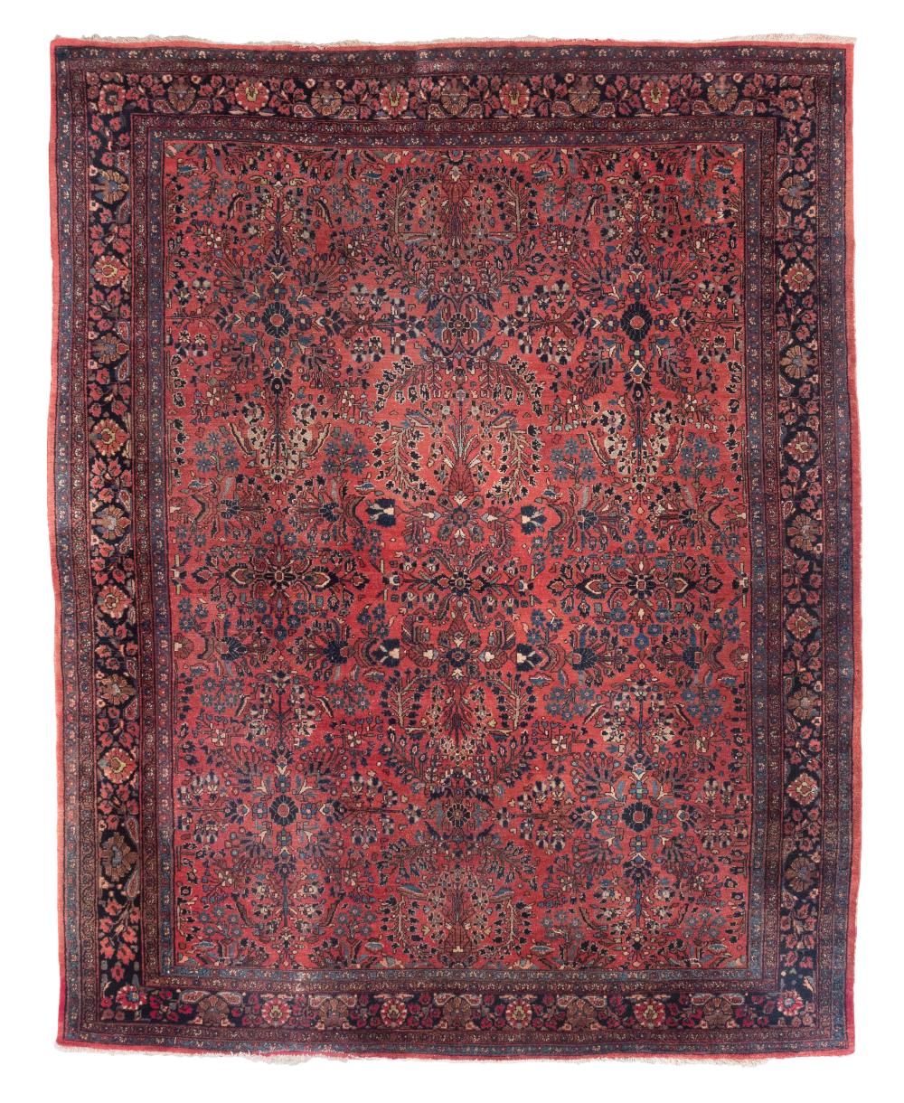 Appraisal: HAMADAN RUG X SECOND QUARTER OF THE TH CENTURYHAMADAN RUG