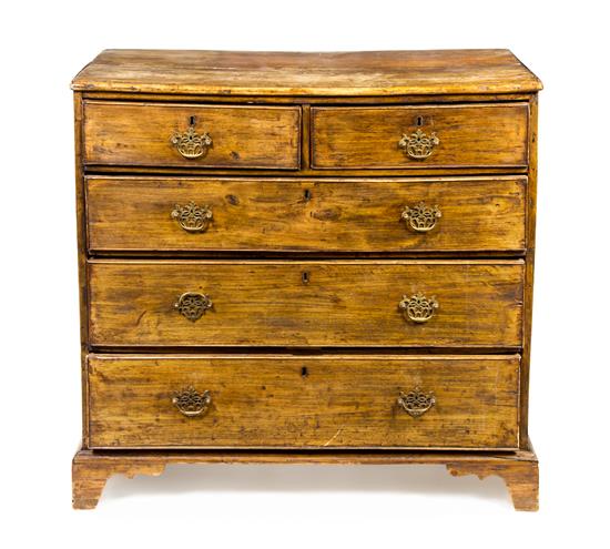 Appraisal: Sale Lot An American Pine Chest of Drawers th century