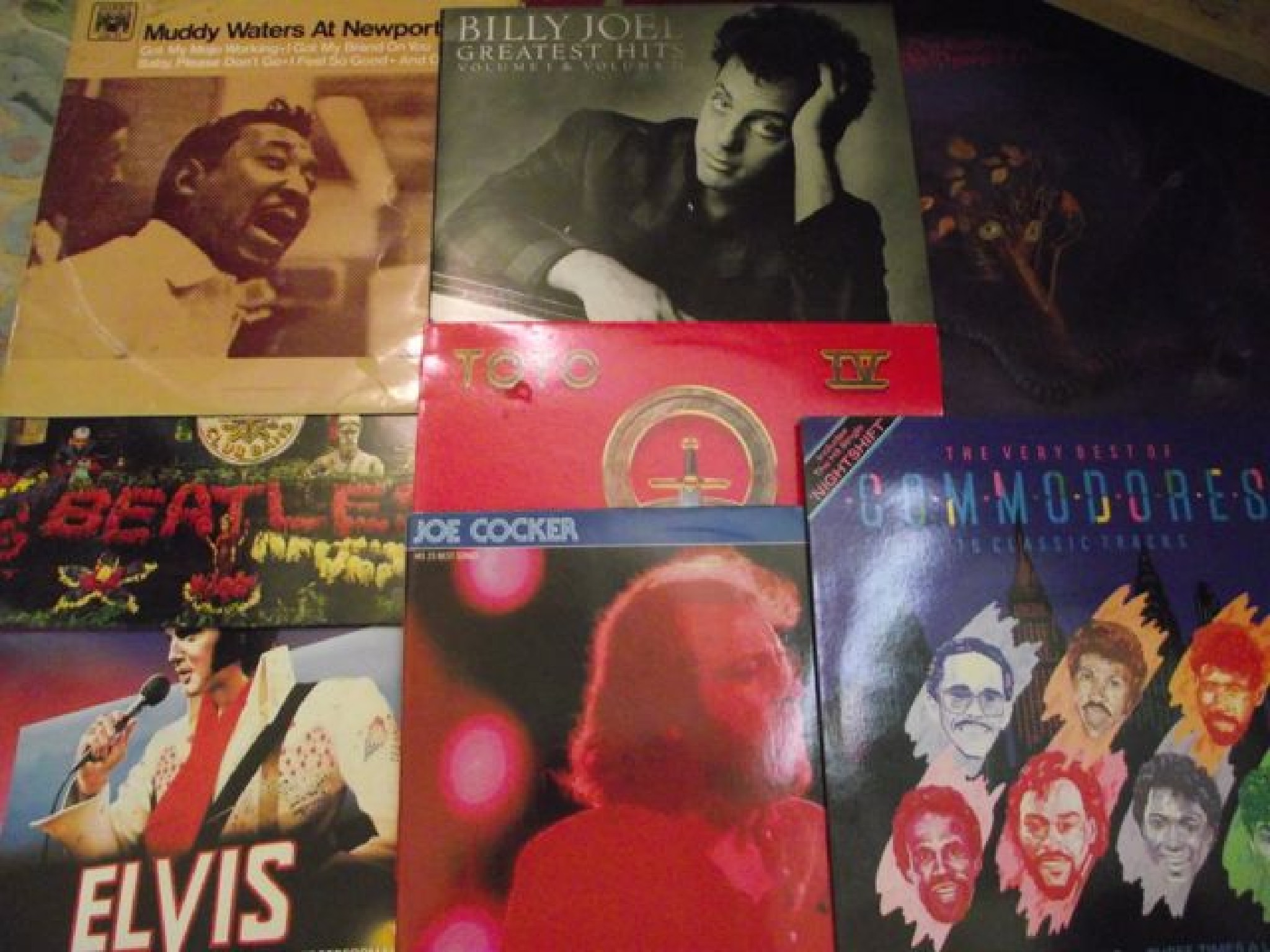 Appraisal: A collection of various LPs including Muddy Waters at Newport