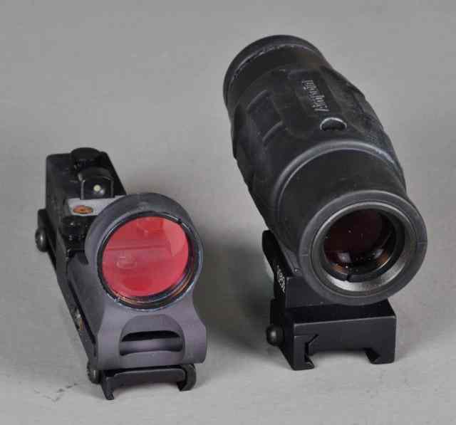 Appraisal: Scopes C-More Aim point package includes two scopes one being